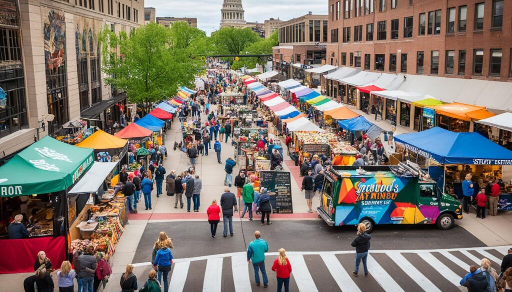 street food in Saint Paul