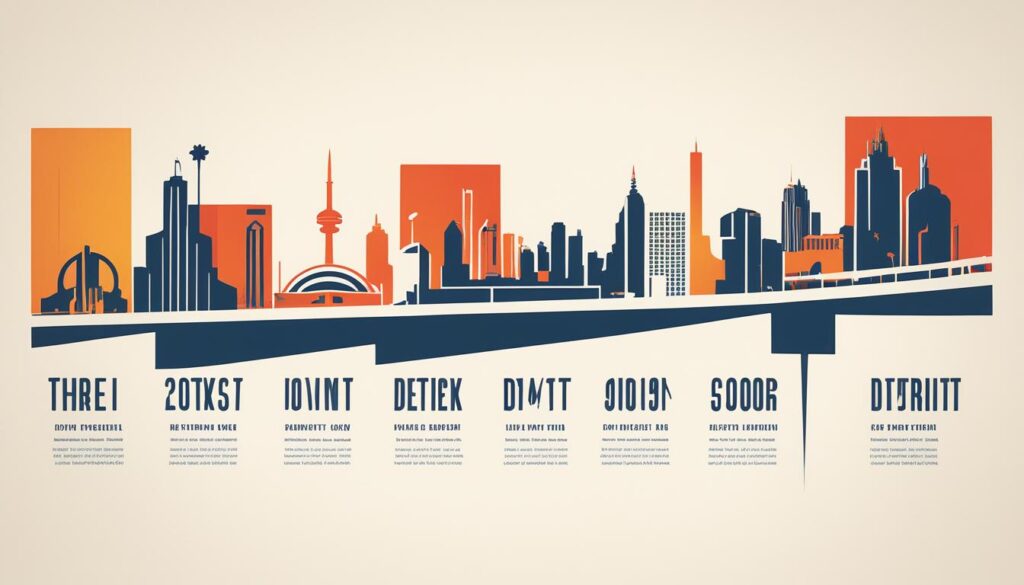 timeline of influential Detroit artists timeline of influential Detroit artists
