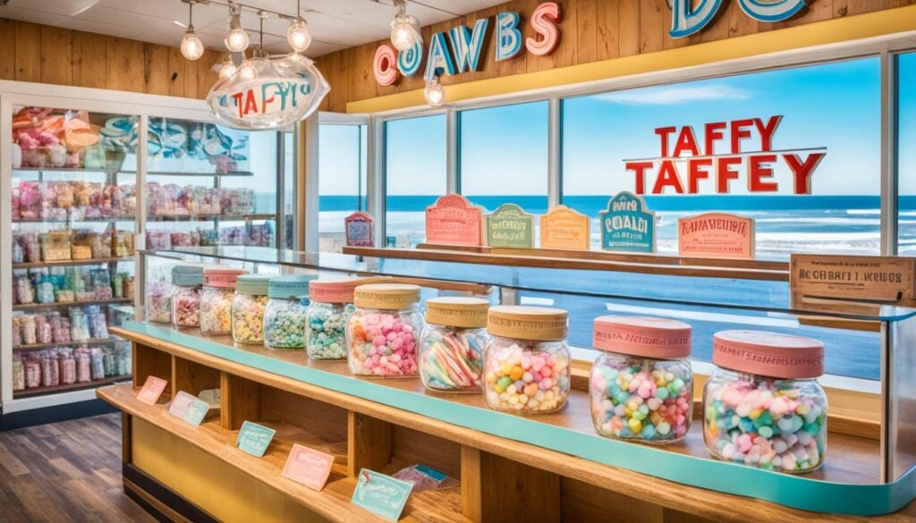 top boardwalk taffy stores