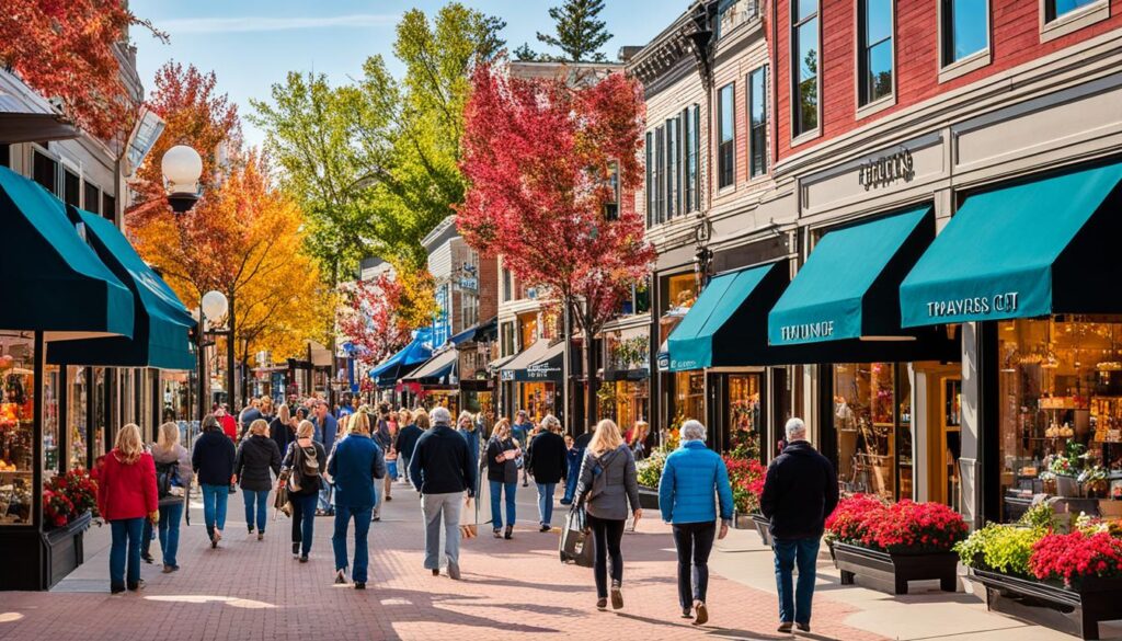 top retail spots Traverse City