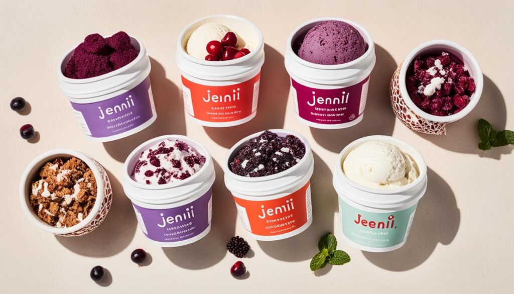 unique flavors at Jeni's