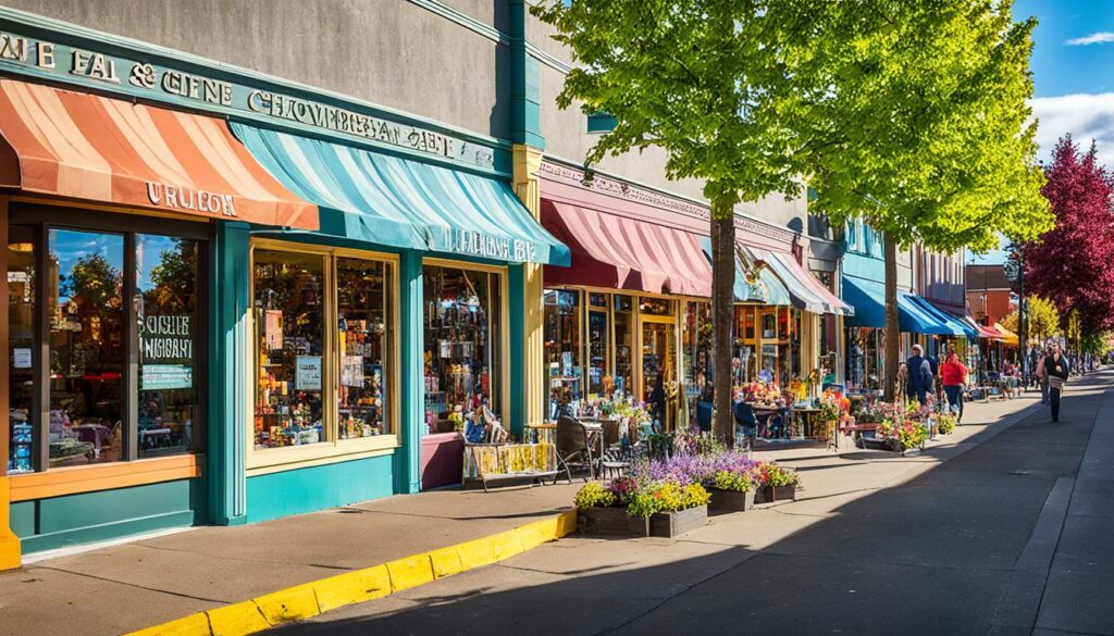 unique shops in Eugene