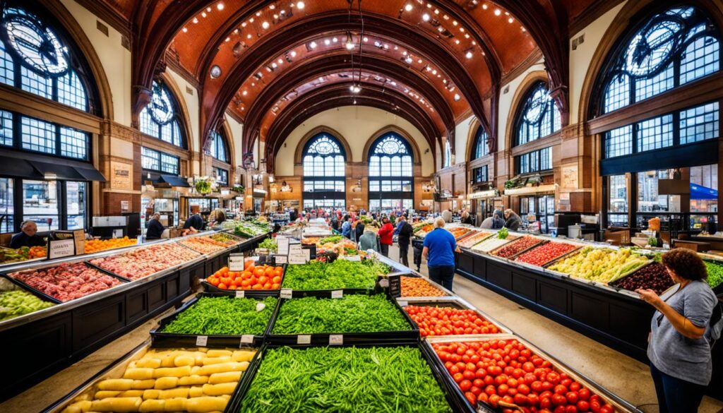 visiting West Side Market