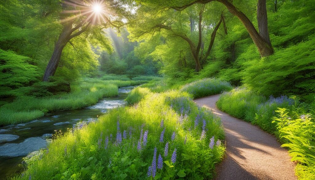 walking trails and picturesque scenery walking trails and picturesque scenery