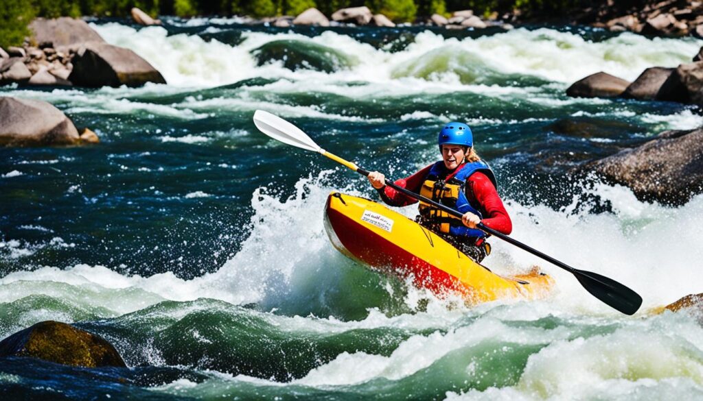 whitewater kayaking Dayton