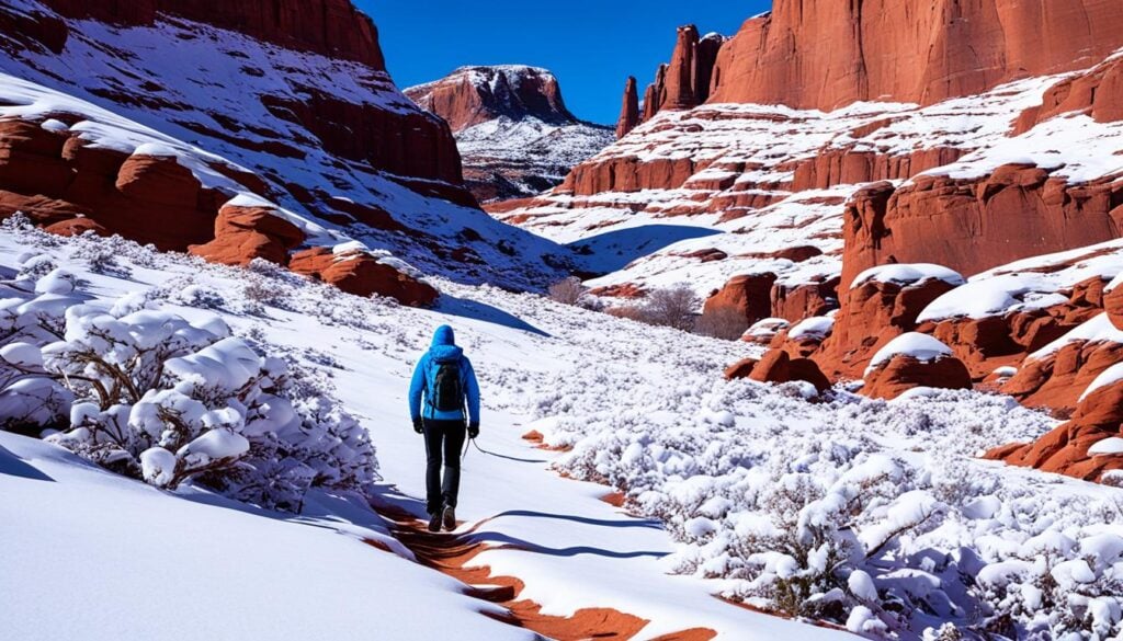 winter in Moab