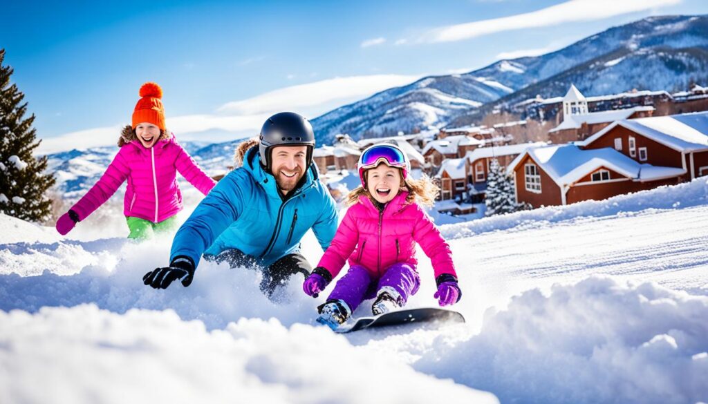 winter sports for families in Park City. winter sports for families in Park City.