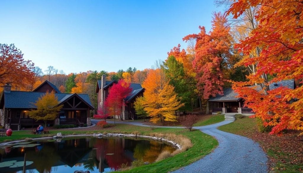 Abe Martin Lodge accommodations near Brown County State Park