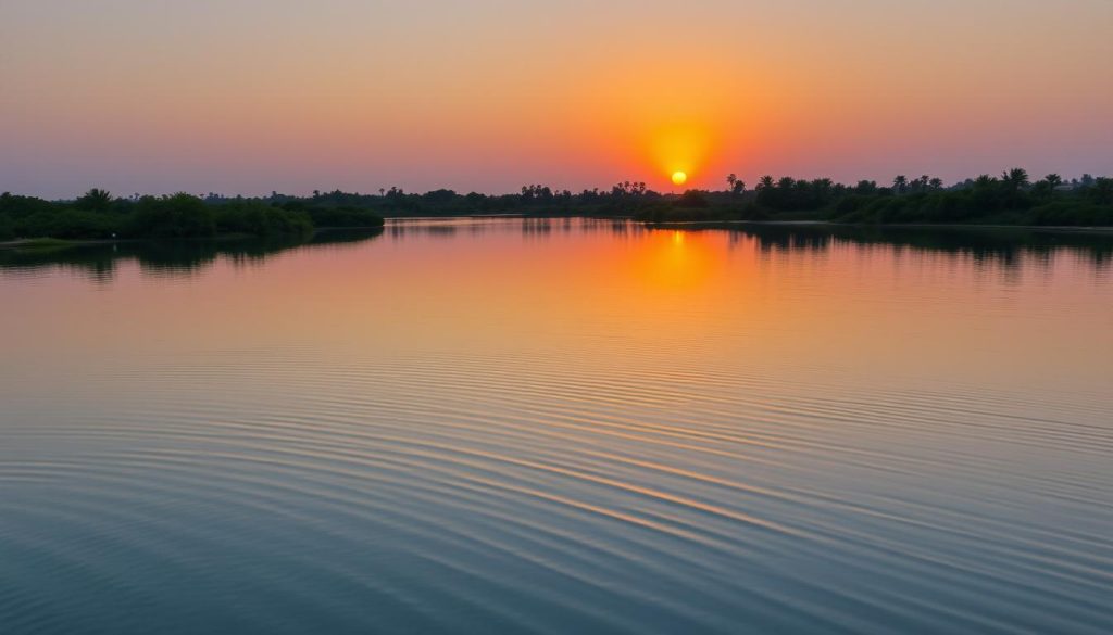 Al Karaana Lagoon scenic photography