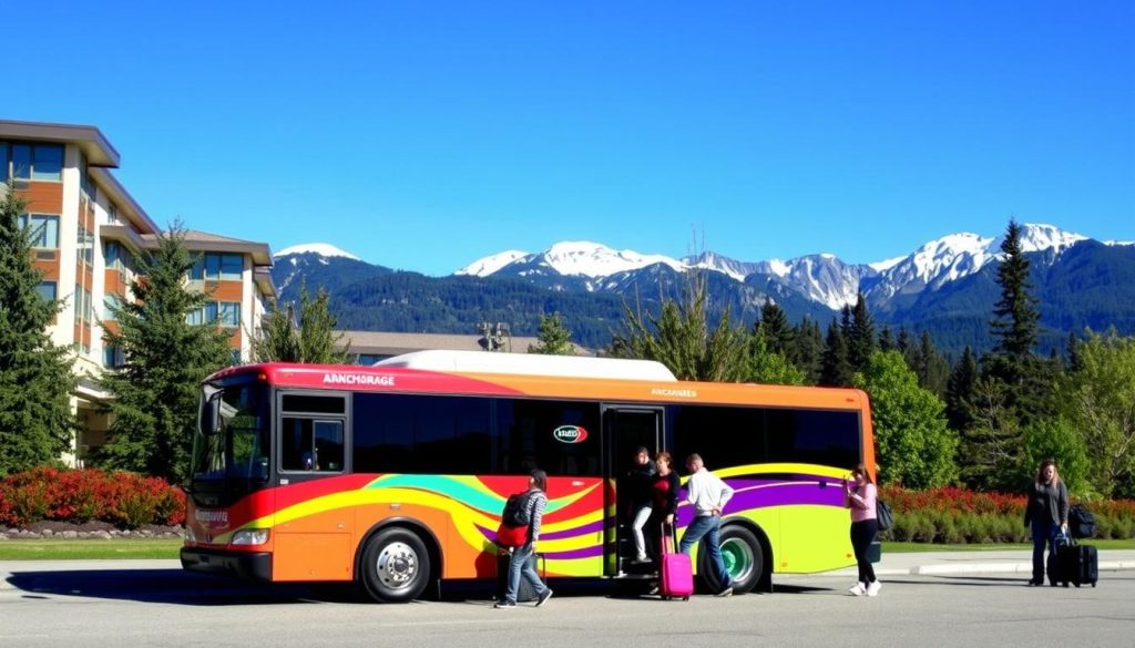 Anchorage hotel shuttles Anchorage hotel shuttles