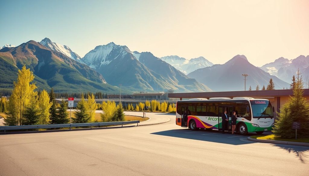 Anchorage shuttle services