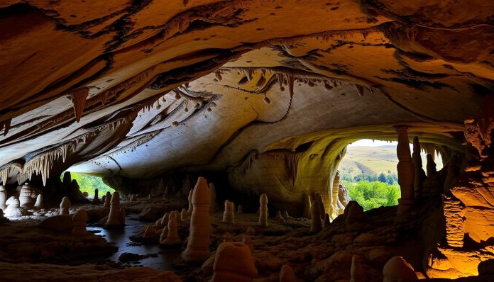 Are there any cave tours near Louisville?