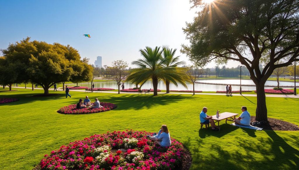 Aspire Park family parks in Al Rayyan