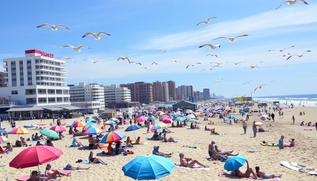 Atlantic City beach season activities