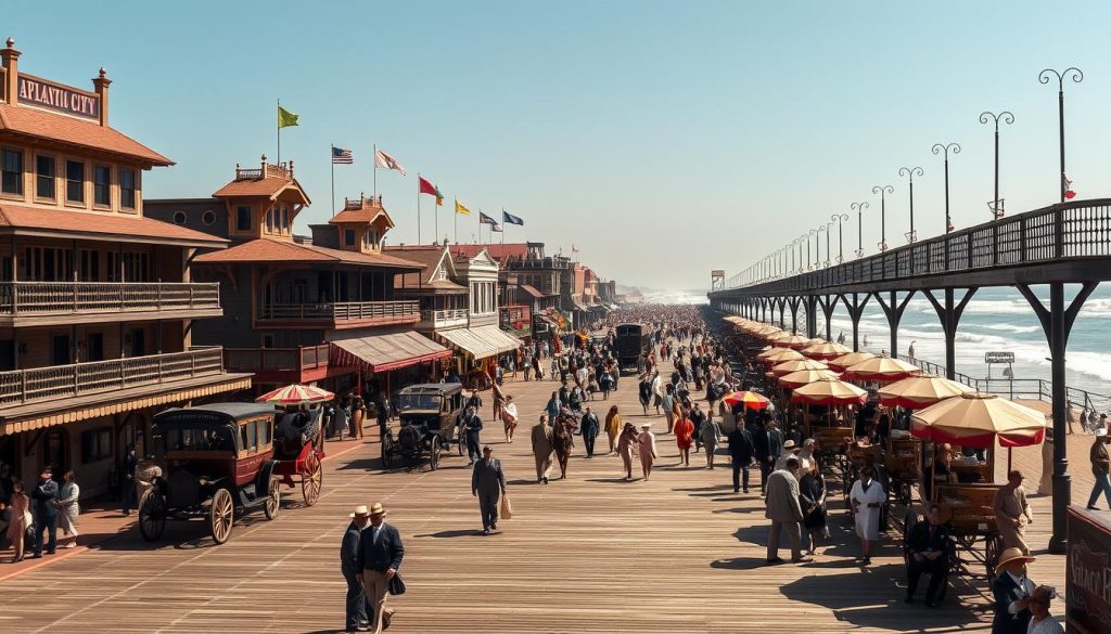 Atlantic City boardwalk history Atlantic City boardwalk history