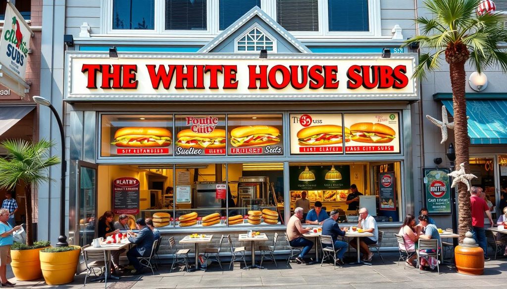 Atlantic City dining options at The White House Subs