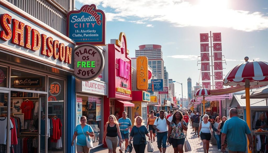 Atlantic City shopping guide