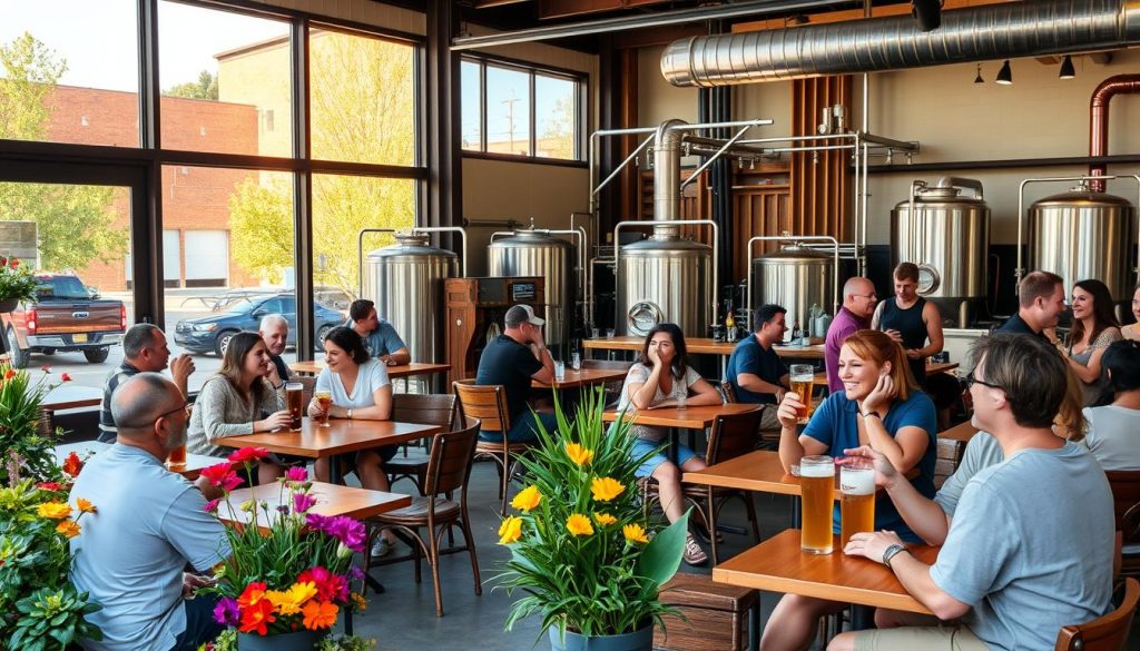 Atrium Brewing vibrant tasting rooms in Louisville Atrium Brewing vibrant tasting rooms in Louisville