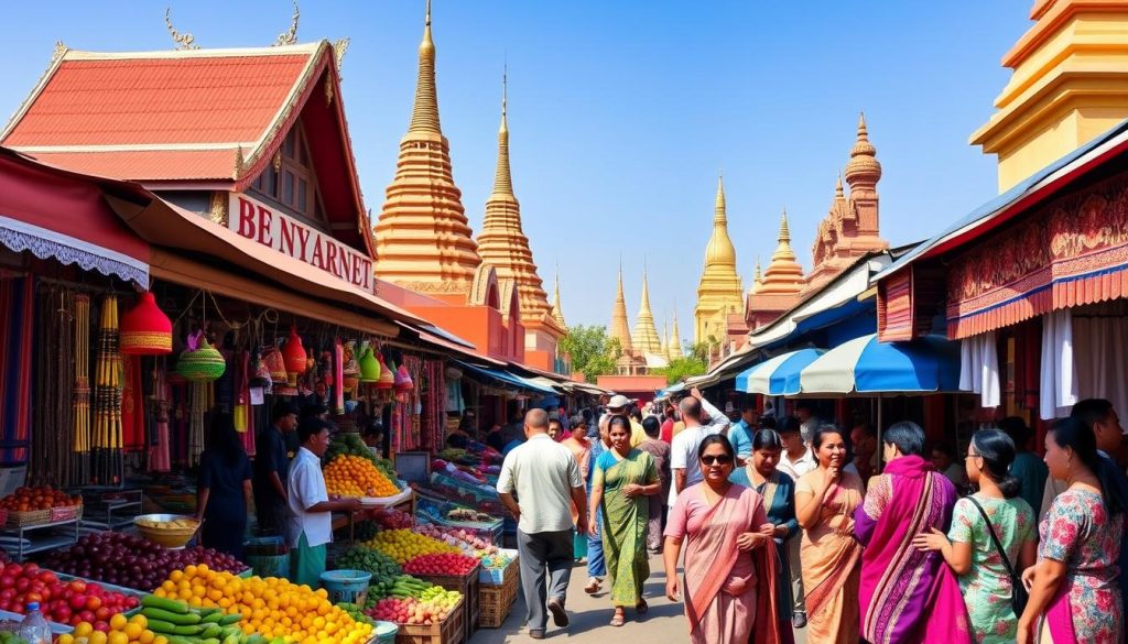 Bagan travel guide showcasing Nyaung-U Market culture Bagan travel guide showcasing Nyaung-U Market culture