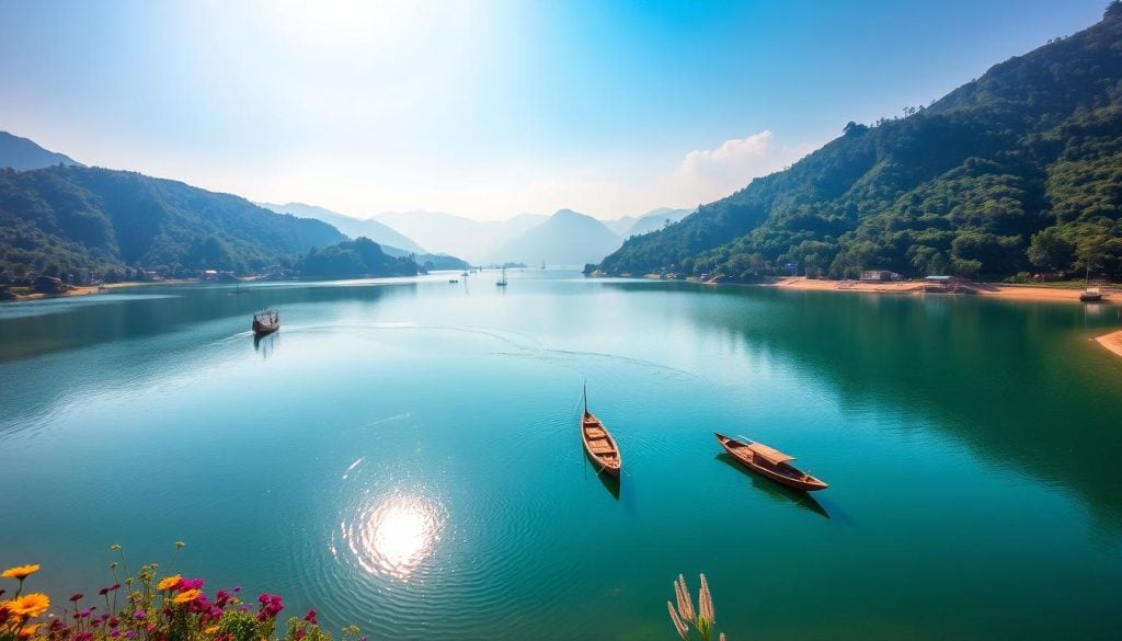 Begnas Lake and Rupa Lake in Pokhara