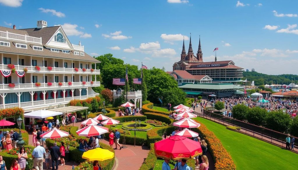 Benefits of lodging near Churchill Downs Benefits of lodging near Churchill Downs