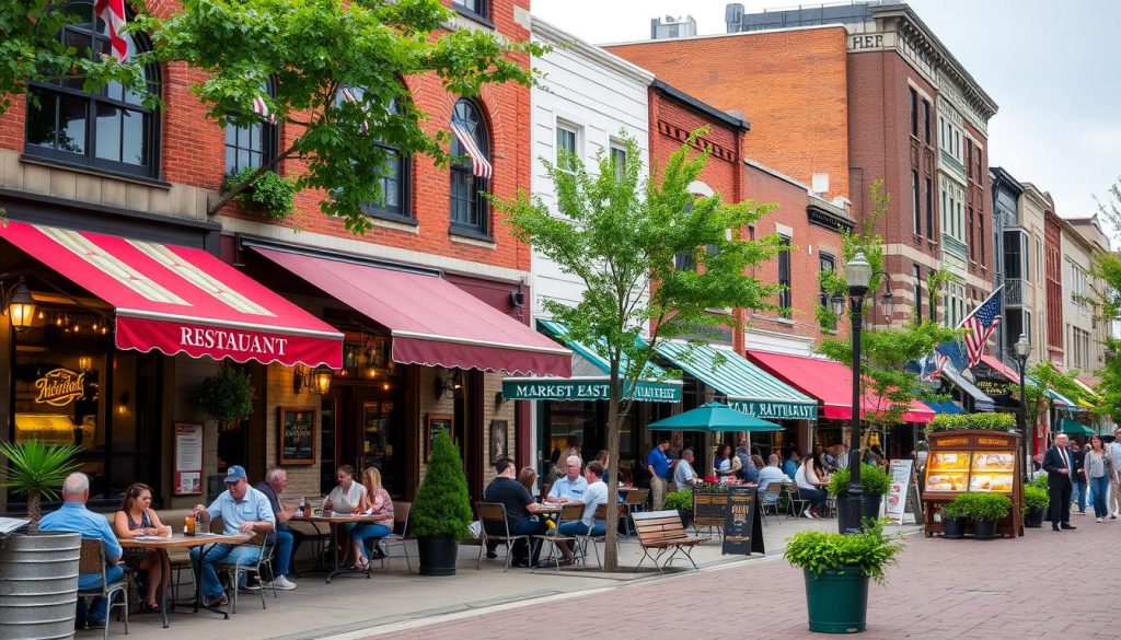 Best restaurants in Indianapolis in Market East Best restaurants in Indianapolis in Market East
