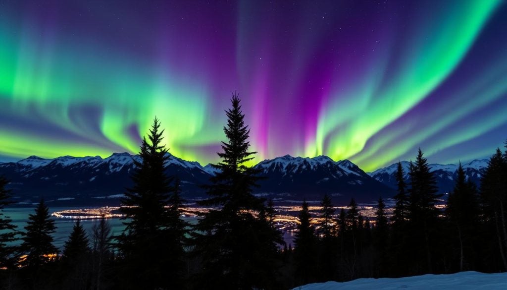 Best time to see Northern Lights in Juneau