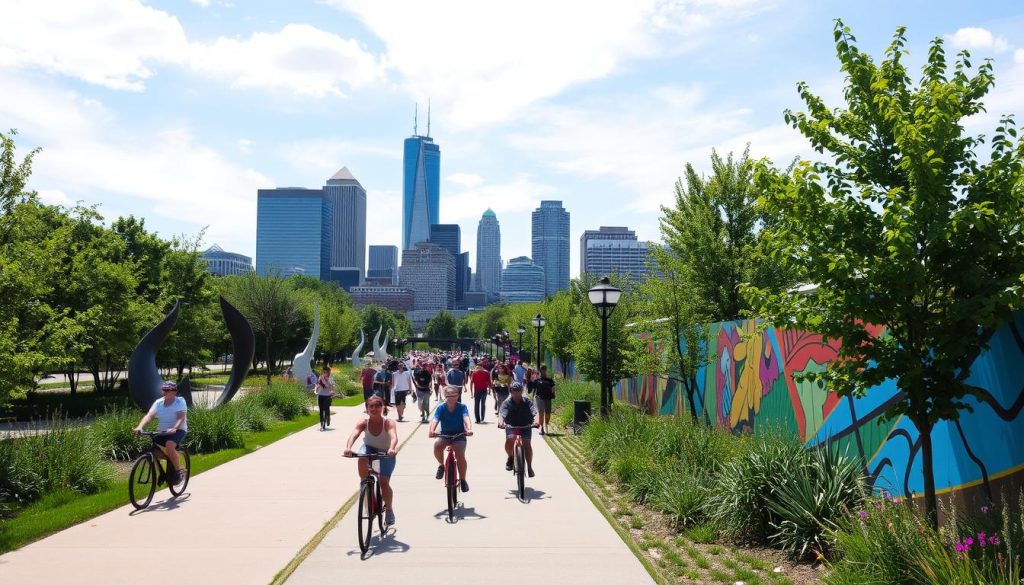 Best way to experience Indianapolis Cultural Trail