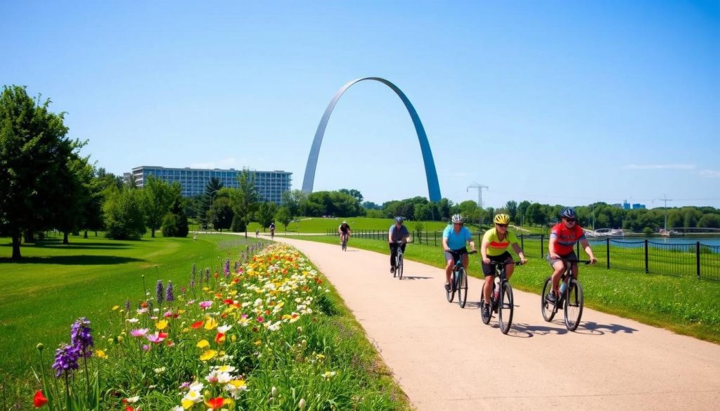 Biking Opportunities in St. Louis