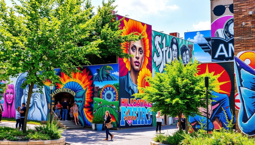 Bloomington mural trail highlights