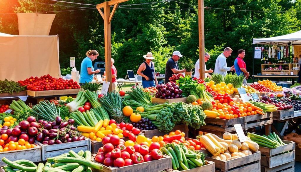 Boone County farmers markets fresh produce