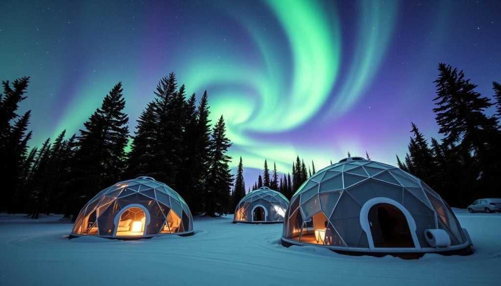 Borealis Basecamp Fairbanks - Unique lodging for northern lights