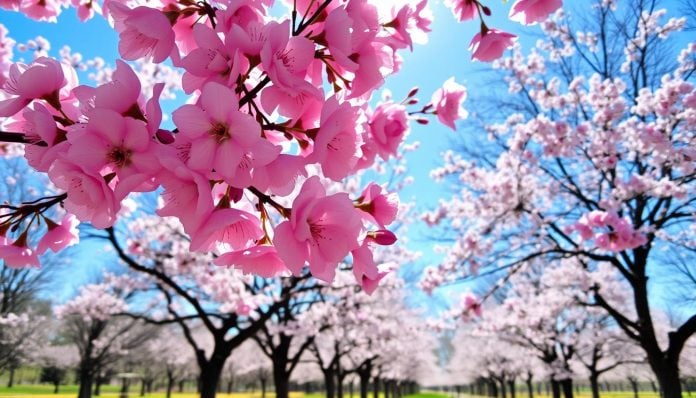 Branch Brook Park cherry blossoms