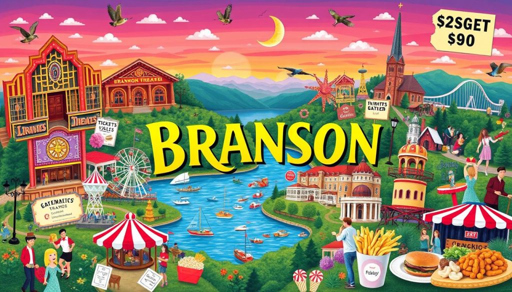 Branson trip budget attractions and entertainment costs