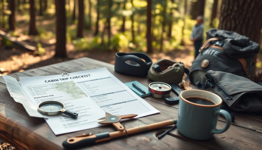Cabin trip planning checklist Cabin trip planning checklist