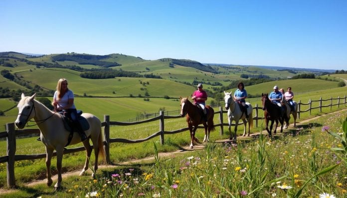 Can you go on a horseback riding tour in Lexington?