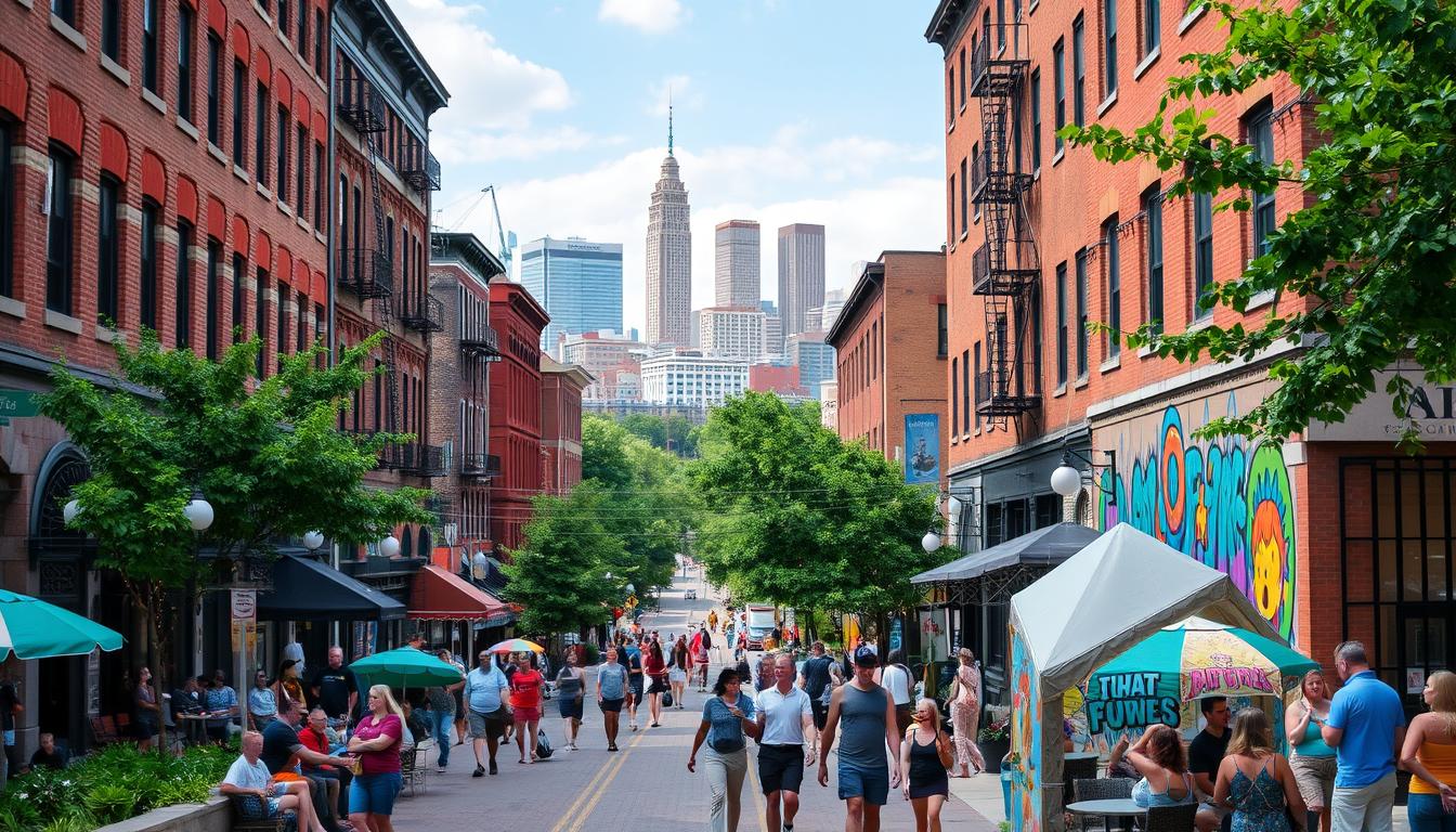 Can you recommend some neighborhoods to explore in Kansas City?