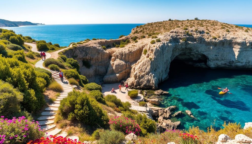 Cape Greco activities Cape Greco activities