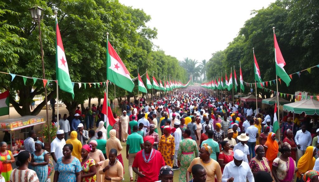 Chadian Independence Celebration and community involvement