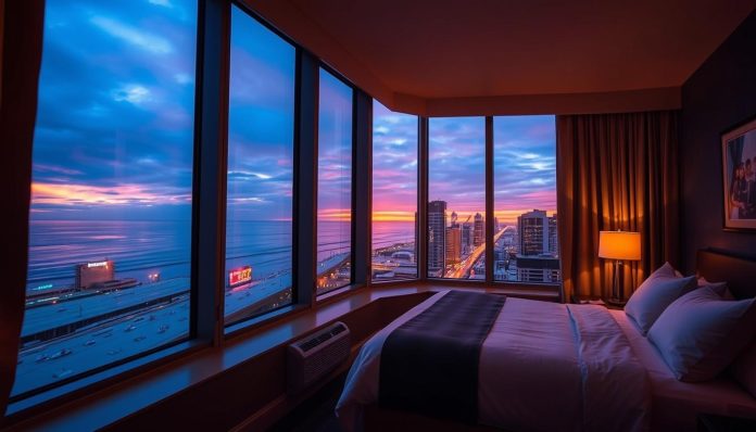 Cheap hotels in Atlantic City with good views?