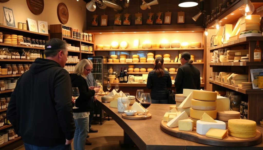 Cheese tasting in Milwaukee