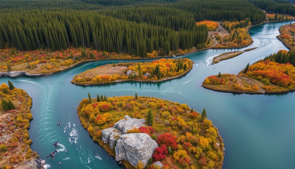 Chena River ecosystem overview Chena River ecosystem overview