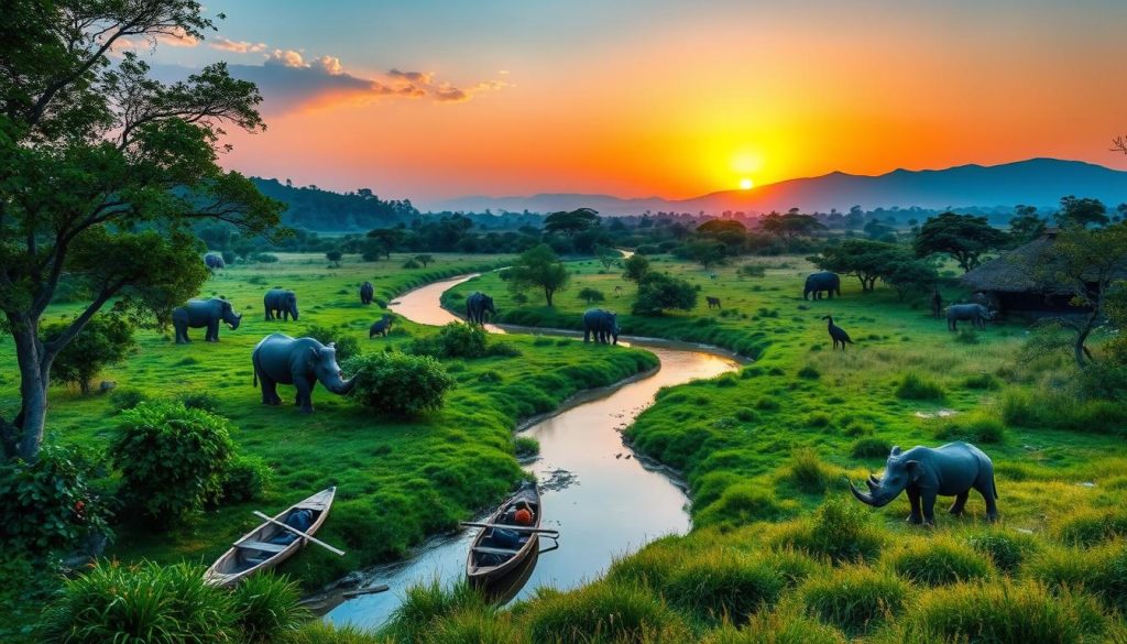 Chitwan National Park safari itinerary