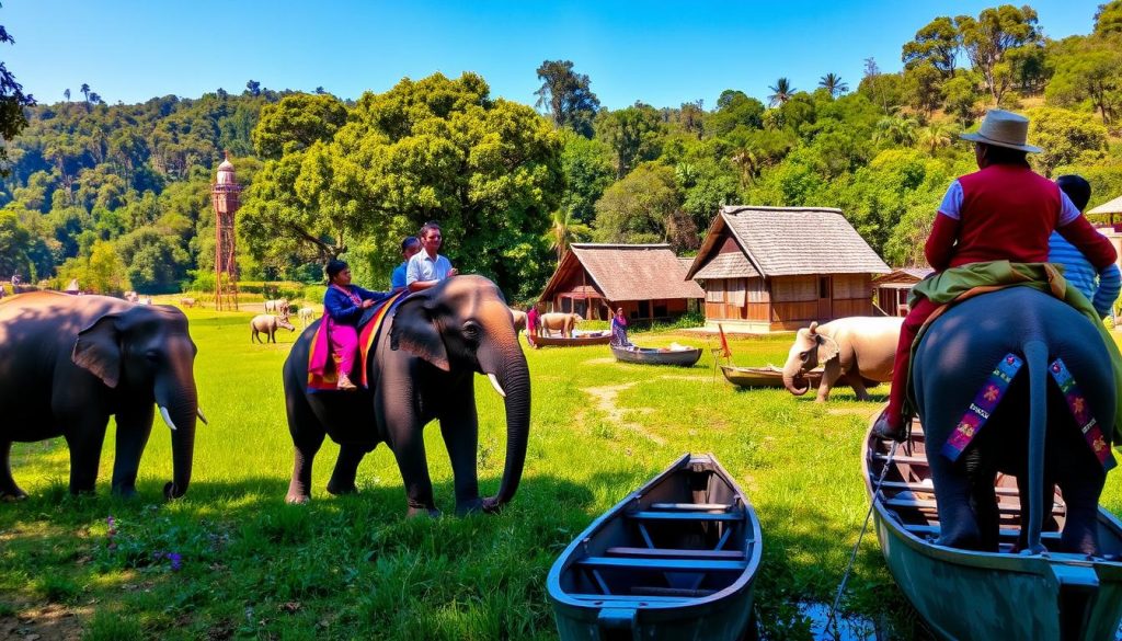 Chitwan National Park tour plan.