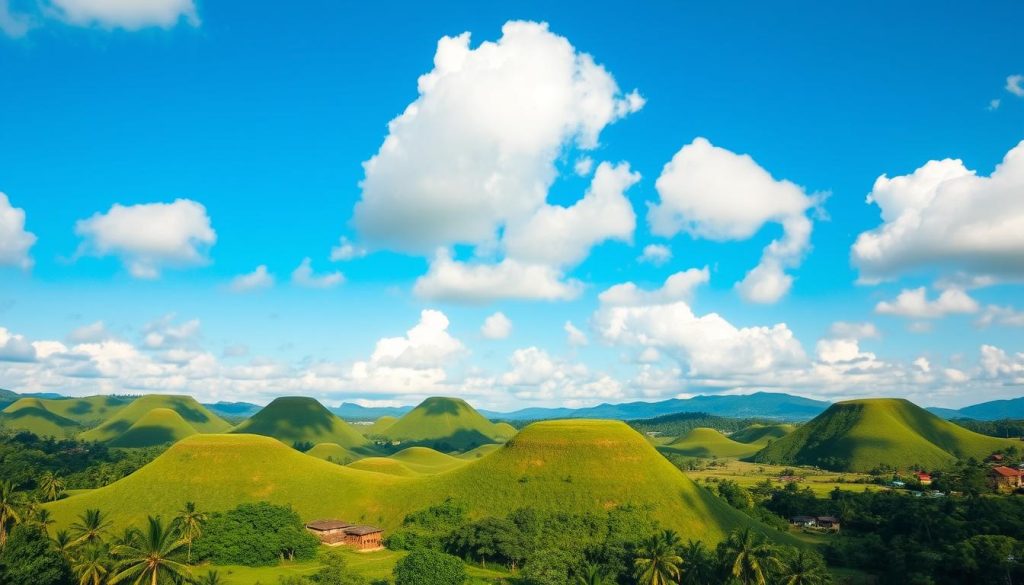 Chocolate Hills in Bohol