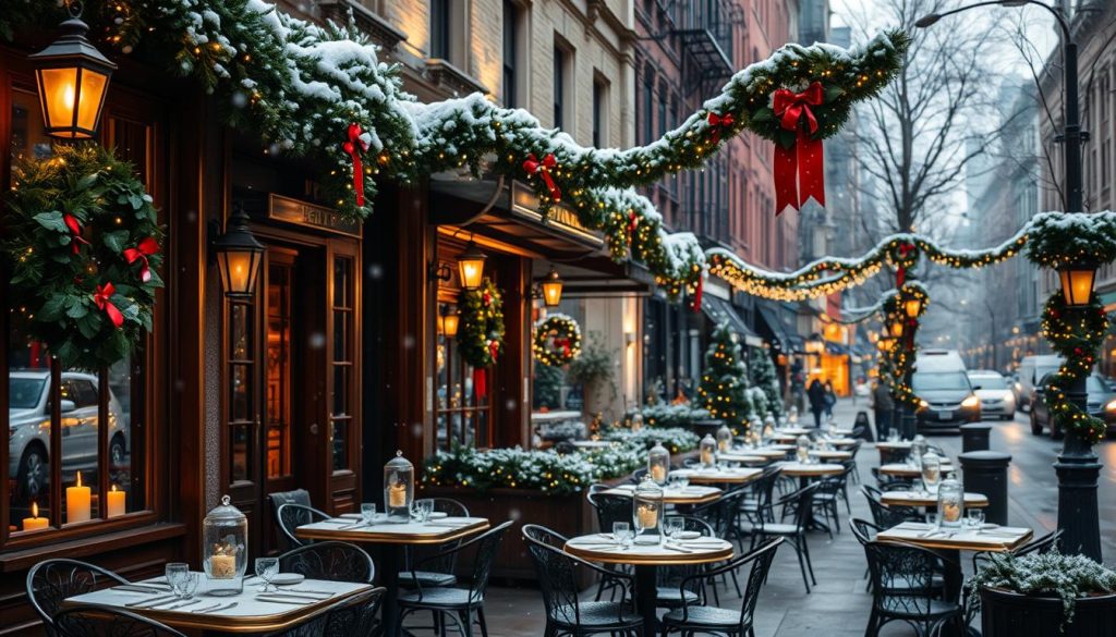 Christmas in Manhattan festive dining Christmas in Manhattan festive dining