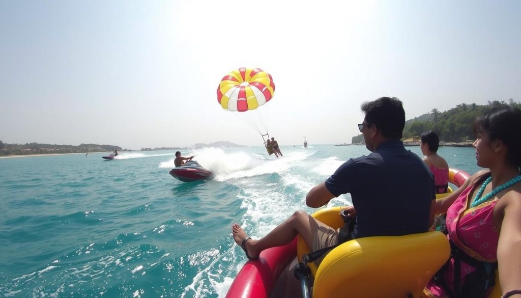 Churna Island water sports in Karachi