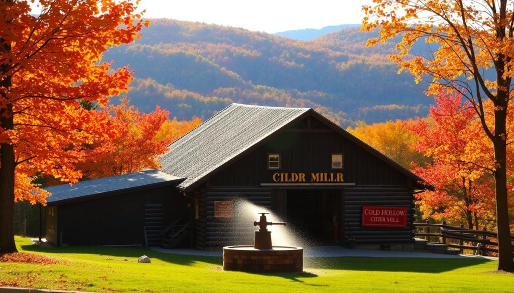 Cold Hollow Cider Mill in Vermont Cold Hollow Cider Mill in Vermont