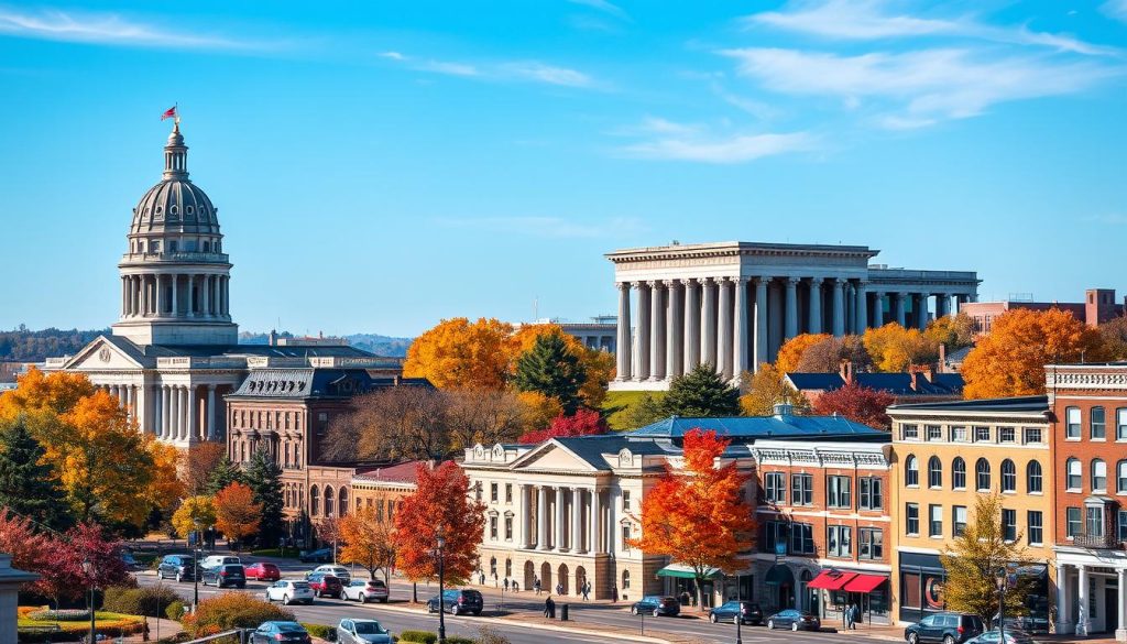 Columbia landmarks featuring historical attractions in Columbia. Columbia landmarks featuring historical attractions in Columbia.