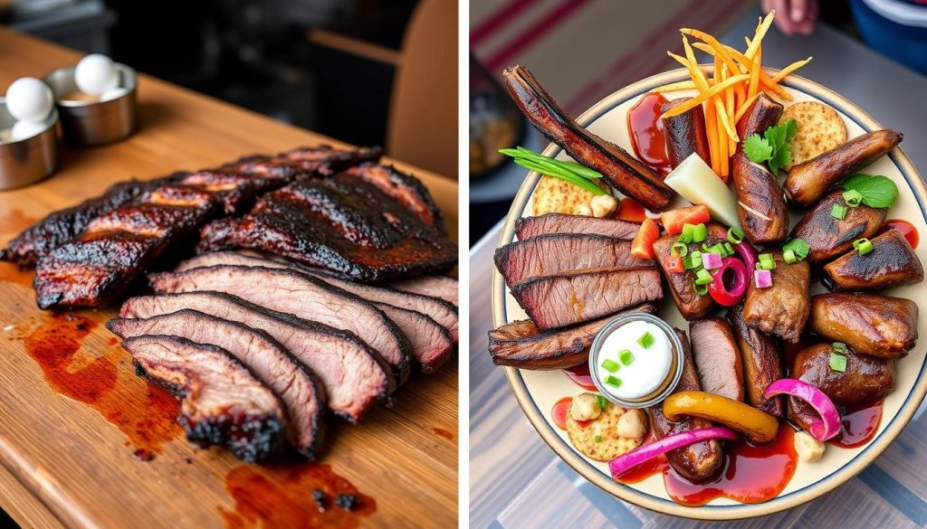 Comparing Traditional Kansas City barbecue and Contest BBQ style in Kansas City